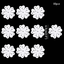 Flower Clip Tie Balloon pack Of 10