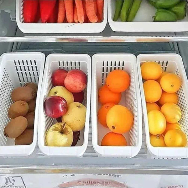 Fridge Basket - Multi Purpose Fruits And Vegetables Basket