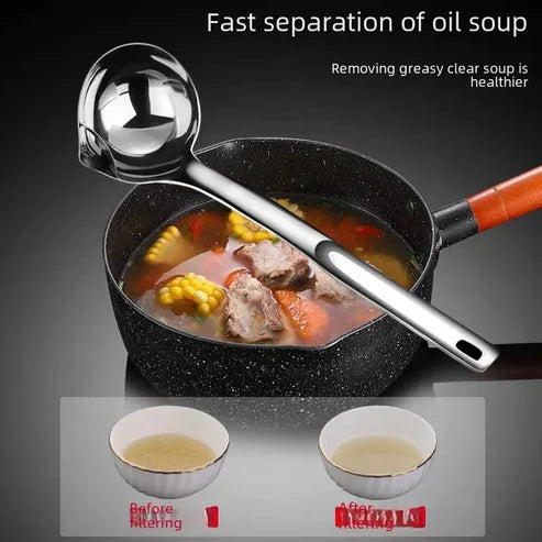 Oil Seperator Stainless Steel Spoon