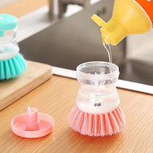 Liquid Soap Dishwasher Brush