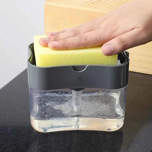 Push Sponge Soap Dispenser