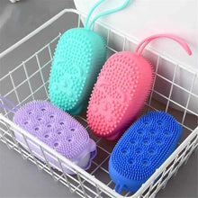 Silicone Bath & Massage Brush Double Sided