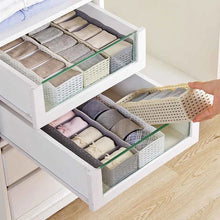 Socks Organizer 5 Grid Storage Basket