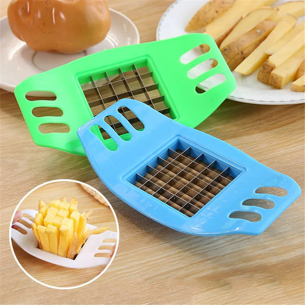 1pc Stainless Steel Potato French Fry Slicer Cutter