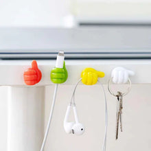 Thumb Hook Cable Clip Holder Pack Of 10