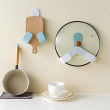 Folding Pot Lid Holder Wall Mounted