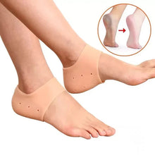 (Combo Of 2) Silicone Socks And Anti Heel Protector(2in1)