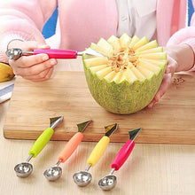 2-In-1 Melon Baller Scoop And Carving Cutter Knife Spoon