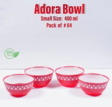 Pack of 4 Multipurpose Kitchen Adora Bowl 400ML.