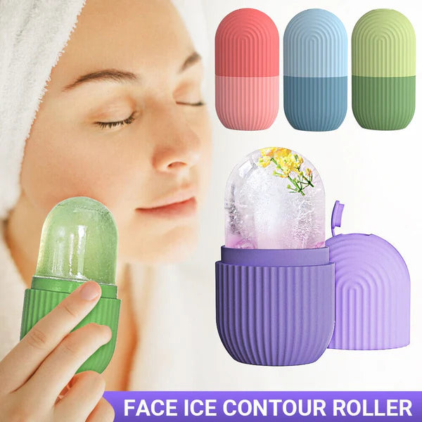 1 pc Silicon Ice Cube Face Roller