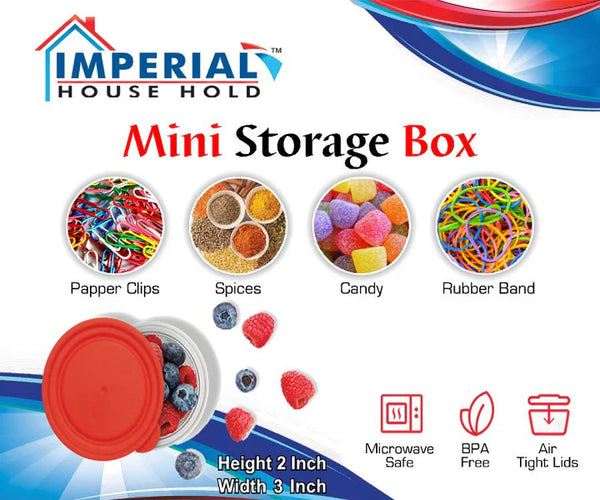 Mini Food Storage Containers (Pack Of 4)