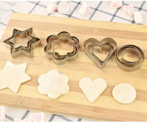 12Pcs Cookie Cutter Set