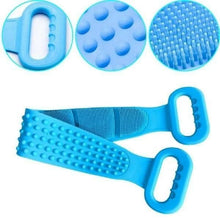 Double Side Bath Towel Scrubber (Random Color)