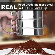 Stainless Steel Handheld Sieve Cup Flour Sifter.