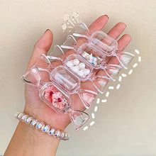 10pcs Mini Transparent Candy Shape Organizer