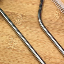 3Pc-Set Stainless Steel Reusable Straw