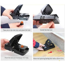 Heavy Duty Plastic Mousetrap Rat Catcher