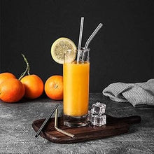 3Pc-Set Stainless Steel Reusable Straw