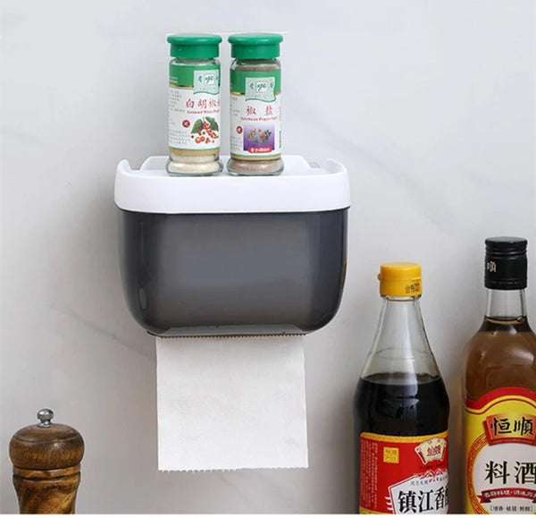 Multifunctional Wall Mounted Tissue Holder