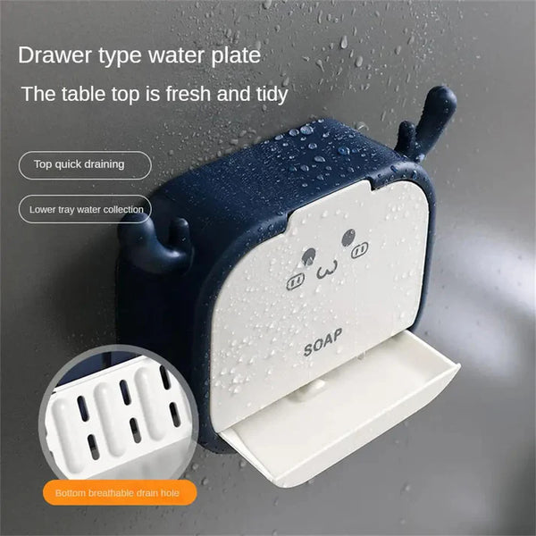 1Pc Wall Hanging Soap Holder