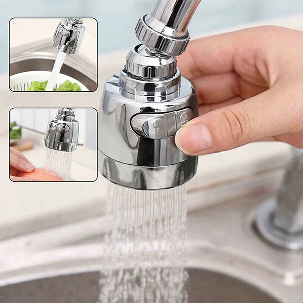 360° Rotation 2 Mode Universal Kitchen Faucet