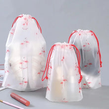 Waterproof Daisy Drawstring Bag Portable Travel Organizer (4pcs Set)