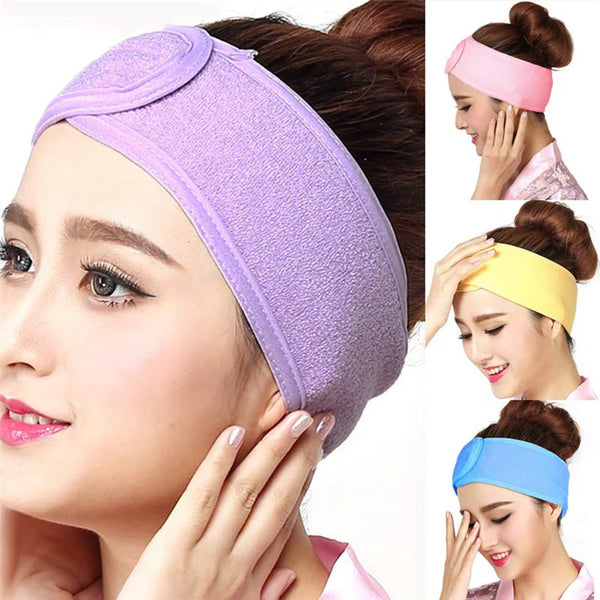 Beauty Head-Cloth Adjustable Facial Band