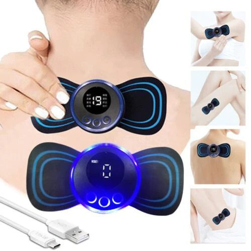 Rechargeable Mini Butterfly Neck Massager