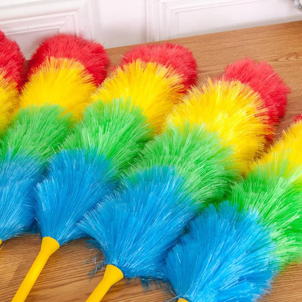 VararoFiber Colorful Static Hard Bristle Duster