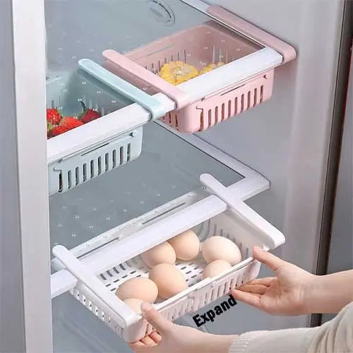 Expandable Fridge Storage Basket