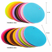 Honeycomb Silicone Anti-Slip Coaster & Pot Mat