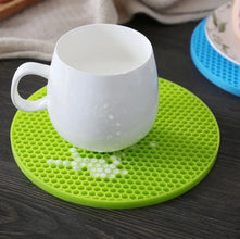 Honeycomb Silicone Anti-Slip Coaster & Pot Mat