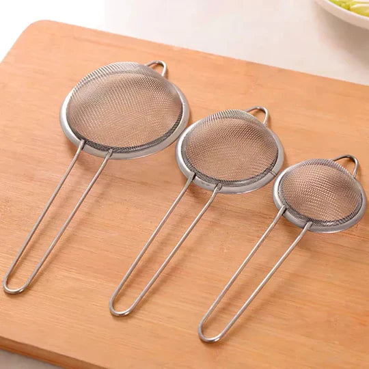 3 Pcs Tea Strainer Set