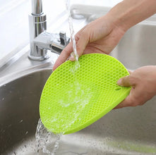 Honeycomb Silicone Anti-Slip Coaster & Pot Mat