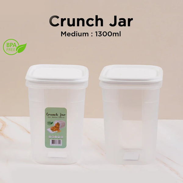 Multi-Purpose Air-Tight Crunch Jar 1300ML