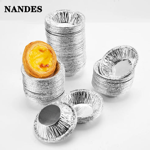 50pcs Aluminium Foil PIE Pans