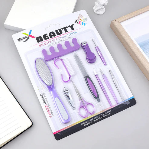 10pcs Manicure Tool Kit