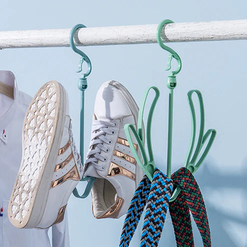 2 PCS Shoes Drying Hanger