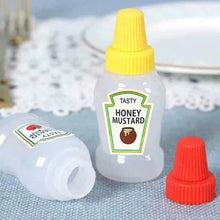 Mini Plastic Squeeze Bottle Pack Of 2