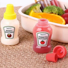 Mini Plastic Squeeze Bottle Pack Of 2