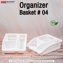 Multi Partition Organiser Basket