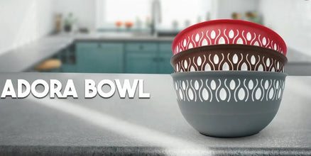 Multipurpose Kitchen Adora Bowl 1800ML.