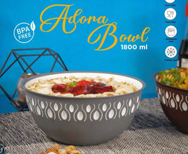 Multipurpose Kitchen Adora Bowl 1800ML.