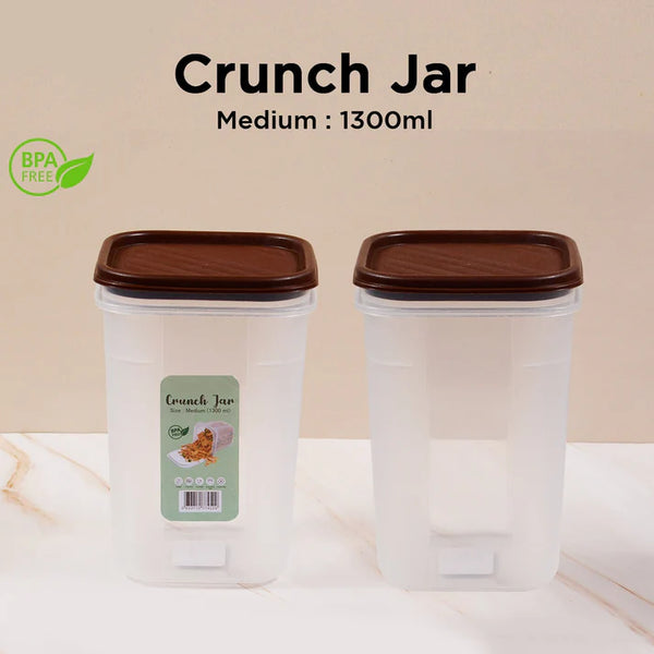 Multi-Purpose Air-Tight Crunch Jar 1300ML