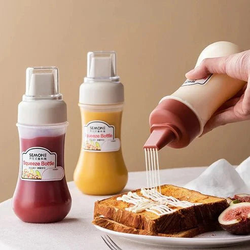 5 Hole Squeeze Sauce Bottle