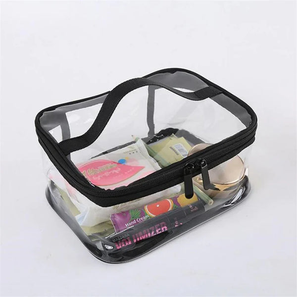 Waterproof Transparent PVC Bath Cosmetic Bag.